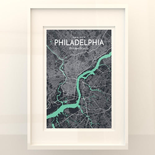 Philadelphia City Map Poster