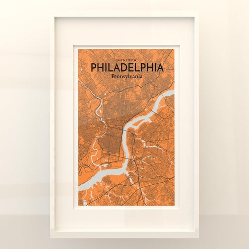 Philadelphia City Map Poster