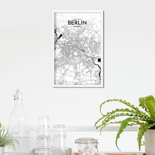 Load image into Gallery viewer, Berlin City Map Poster
