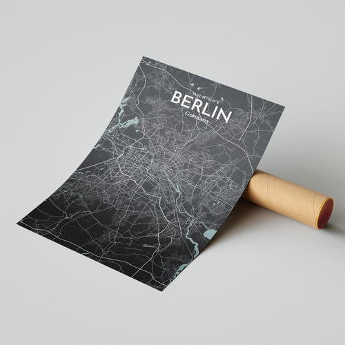 Berlin City Map Poster