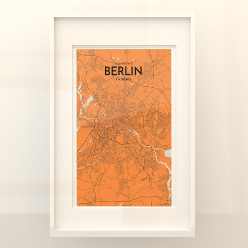 Berlin City Map Poster