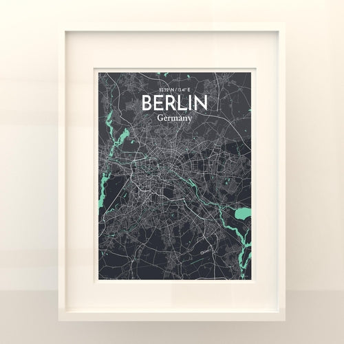 Berlin City Map Poster