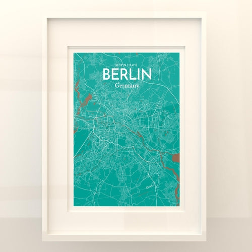 Berlin City Map Poster