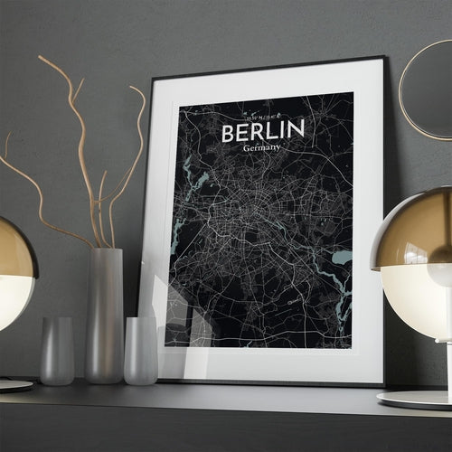 Berlin City Map Poster