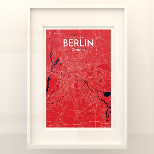 Load image into Gallery viewer, Berlin City Map Poster
