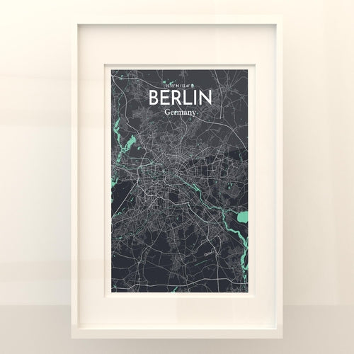 Berlin City Map Poster