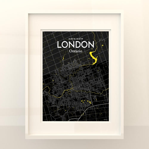 London Ontario City Map Poster