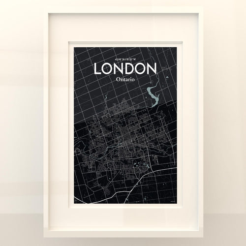 London Ontario City Map Poster