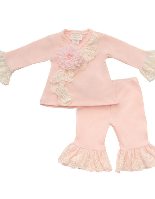 Load image into Gallery viewer, Chic Petit Infant Girls Criss Cross Pant Set_
