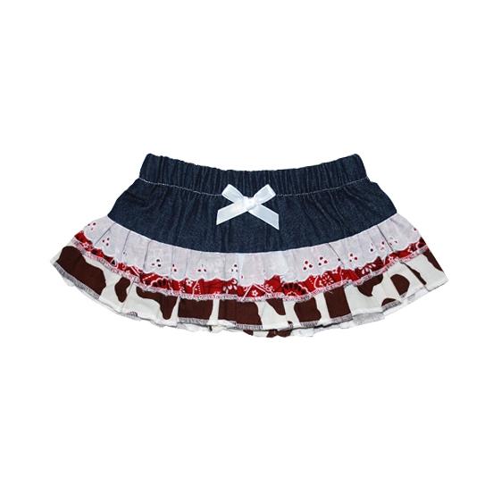 Rodeo Queen Infant Toddler Girls Denim Mini_