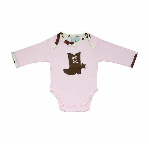 Load image into Gallery viewer, Rodeo Queen Baby Girl Ls Onesie_
