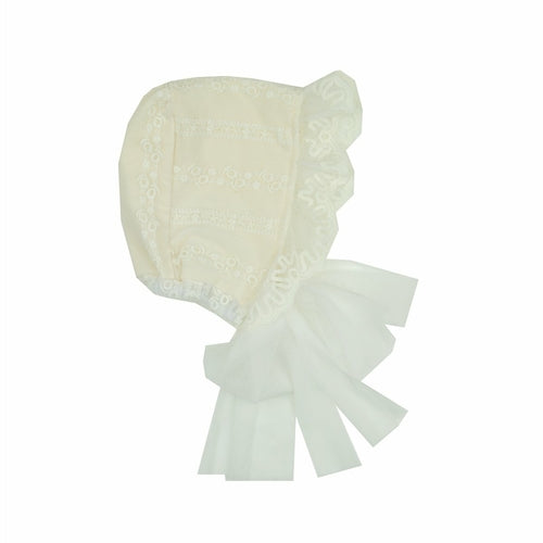 Load image into Gallery viewer, Mary Catherine Matching Heirloom Bonnet_
