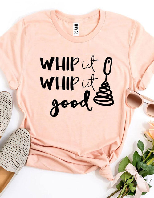 Load image into Gallery viewer, Whip It Whip It Good T-shirt
