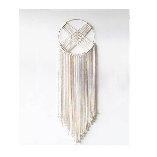 Load image into Gallery viewer, Macrame Wall Hanging, Macrame Dreamcatcher
