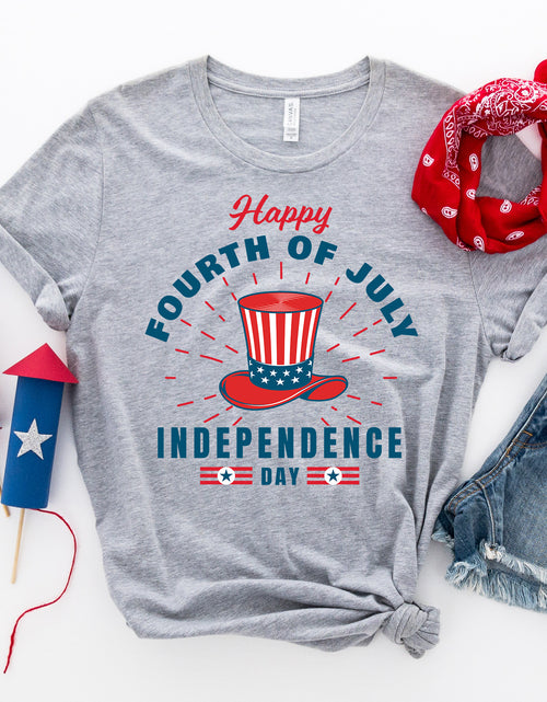 Load image into Gallery viewer, Happy Forth of July T-shirt
