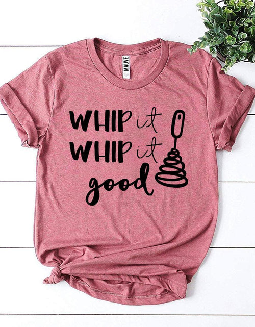 Load image into Gallery viewer, Whip It Whip It Good T-shirt
