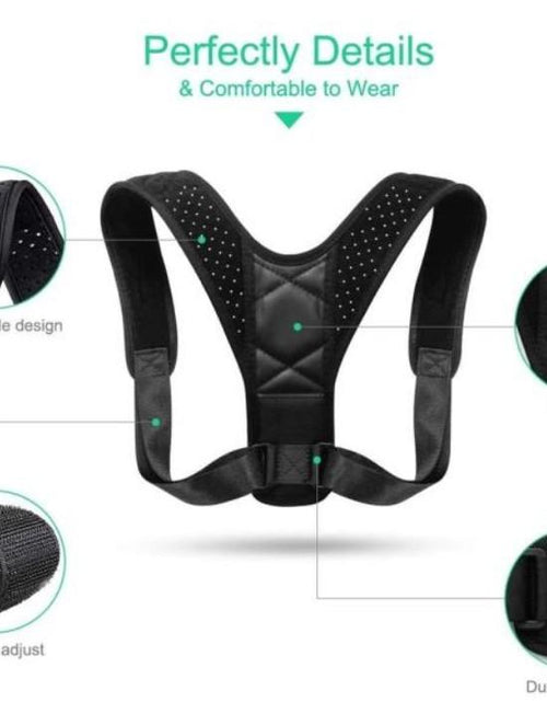 Load image into Gallery viewer, Unisex Adjustable Back Posture Corrector
